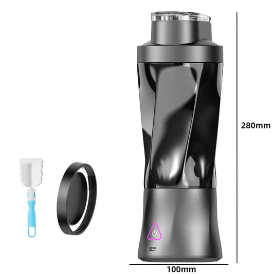 Unleash Freshness Anywhere with the Electric Portable Juicer - 700ML USB Rechargeable Smoothie Blender for Active Lifestyles